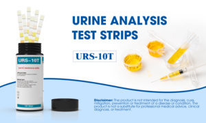 Tiras Reactivas de Orina de Grado Médico <span class=keywords><strong>Anti</strong></span>-Interferencia de 10 Pruebas, Lectura Rápida en 2 Minutos, Tiras de Detección de Orina Confiables y Rápidas - Product Image 5