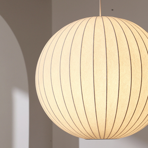 Lámpara de seda de araña colgante LED Wabi-Sabi moderna, lámpara de iluminación de diseñador para interiores, cocina residencial, comedor, accesorios de iluminación colgantes - Product Image 4