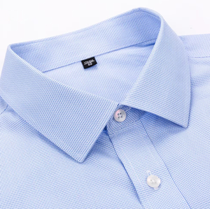 Camicie da <span class=keywords><strong>Uomo</strong></span> in Cotone Personalizzate all'Ingrosso, 52 Opzioni, Camicie a Maniche Lunghe da Lavoro e Business, Camicie Smoking Personalizzate Senza Stiratura per <span class=keywords><strong>Uomo</strong></span> - Product Image 2