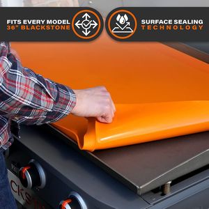 Tapis de cuisson en silicone Blackstone 600x450mm, surface résistante à la chaleur pour utilisation sur barbecue extérieur - Product Image 2