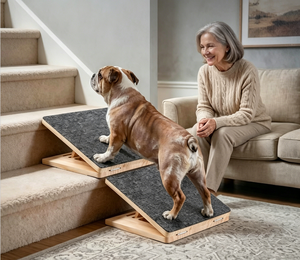 In Stock Cross-border Dog &amp; <strong>Cat</strong> Climb Lightweight Foldable Pet Stairs Non-slip Adjustable Angle Easy Assembly Pet <strong>Ramp</strong> - Product Image 6