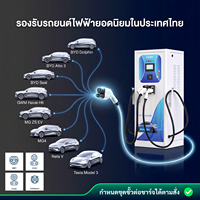 Estación de Carga Rápida para Vehículos Eléctricos Bluesky de 120kW con Doble Conector, IP55 Anticorrosión, Certificación PEA, Actualización Remota OTA, Clima Tropical, Nueva