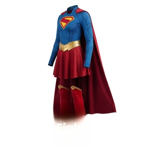 Disfraz de Supermujer para Halloween, Traje de Cosplay para Niñas, Conjunto de Disfraz de Kara Superman, Material Sintético con Relieve, Marca GNGW - Product Image 2
