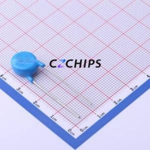 วาริสเตอร์10D821K ผ่านชิ้นส่วนรู (THT),P = 7.5mm ตัวต้านทาน1.355kV 2.5kA 670V 510V - Product Image 1
