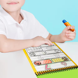 Barato uso educativo temprano niños aprendizaje número reutilizable portátil mágico agua dibujo libro - Product Image 1