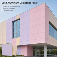 Panneau composite en aluminium Alucobond fini PVDF 3/4 mm ACP/ACM pour revêtement mural intérieur ou extérieur