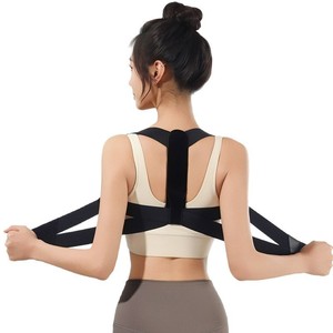 เข็มขัดพยุงหลังแบบบางสำหรับผู้หญิง ระบายอากาศได้ดี เหมาะสำหรับโยคะและสวมใส่ทุกวัน สีดำ ไซส์เดียว - Product Image 4