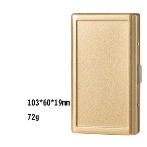 <span class=keywords><strong>Étui</strong></span>s <span class=keywords><strong>à</strong></span> cigarettes vierges pour sublimation, impression <span class=keywords><strong>photo</strong></span> DIY double face, <span class=keywords><strong>étui</strong></span> <span class=keywords><strong>à</strong></span> cigarettes en métal double face, porte-cigarettes pour 14 cigarettes - Product Image 4