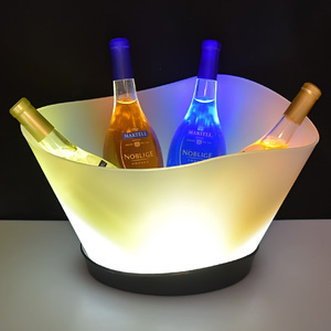 Vendita calda led secchiello per il ghiaccio, secchiello per il ghiaccio led holder, birra accendono secchiello per il ghiaccio - Product Image 5
