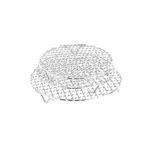 Grille de barbecue 304 et grille en maille en acier inoxydable pour barbecue Grille de cuisson de camping pour barbecue extérieur Fumeur - Product Image 2