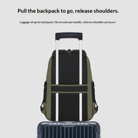 Nouveau sac à dos léger et durable en nylon imperméable grande capacité pour étudiants du lycée et du collège, idéal pour les voyages et les ordinateurs portables, au design simple et tendance