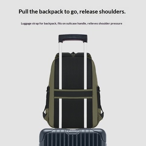 New High School College Student Nylon Waterproof Large Capacity Laptop Travel Lightweight Durable Fashion <strong>Simple</strong> <strong>Backpack</strong> - Product Image 4