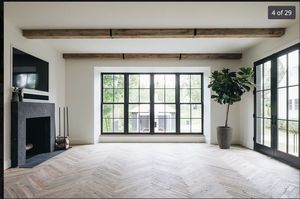 Nfrc kháng tùy chỉnh kích thước đôi tráng men tác động bão Đen <span class=keywords><strong>Sash</strong></span> Đôi Treo Cửa Sổ nhôm với thanh an ninh - Product Image 4