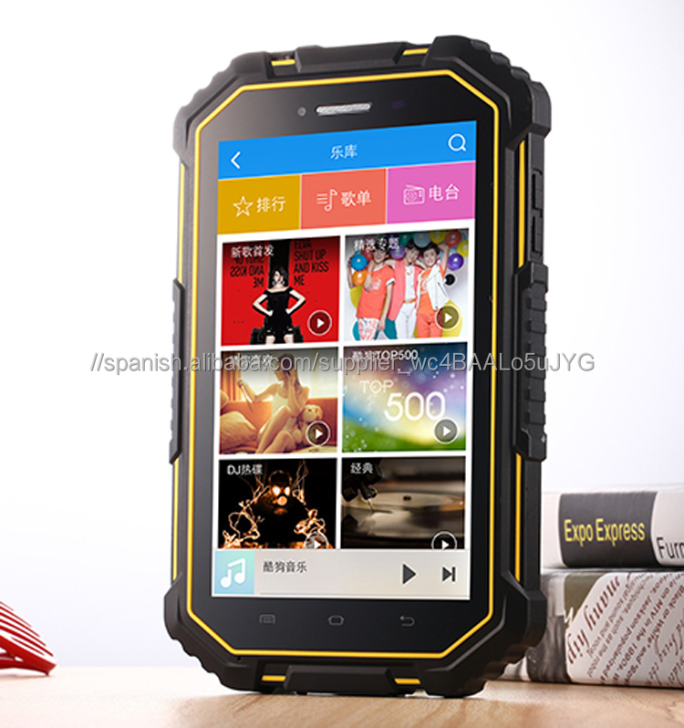 Más barato 7 pulgadas MTK6735 Quad-core Android 6.0 2G RAM + 16G ROM Tablet PC resistente con lector NFC Panel industrial PC