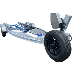 Remolques Marinos Personalizados para Embarcaciones, Capacidad de Carga de 3000 kg, Remolques para Embarcaciones con Ejes Dobles y Frenos, Remolques para Embarcaciones de Aluminio - Product Image 1