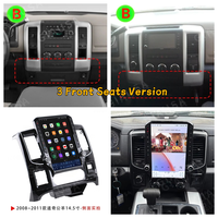Autoradio Android 13 14,5 pouces pour Dodge RAM 1500 2500 2013-2018 Lecteur multimédia Écran tactile CarPlay sans fil Stéréo automobile GPS BT