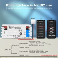 Contrôleur ESP32 WLED WiFi pour Bandes LED RVB Adressables SPI (WS2811/2812B/SK6812) 5-en-1, Contrôle à Distance 15m