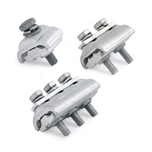 Connecteur à rainures <span class=keywords><strong>parallèles</strong></span> en alliage d'aluminium de haute qualité, <span class=keywords><strong>série</strong></span> APG, fixation électrique à un boulon, certifié ISO9001, APG PG CLAMP - Product Image 2