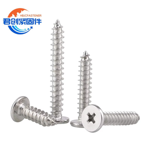 Viti Autofilettanti a Testa Ultra-Sottile Phillips Metriche in Acciaio Inox 304 A2-70 M2-M8 - Product Image 1