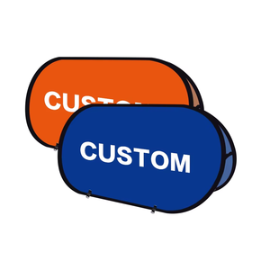 Support publicitaire Zhide -up avec bannières en polyester double face pour le Nouvel An chinois Halloween - Utilisation en extérieur imperméable et durable - Product Image 1