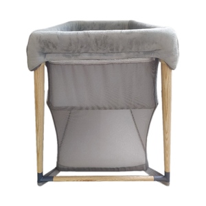 High Quality Breathable Multi-Functional Baby Bed Basic Baby Crib Travel <strong>Cot</strong> Bassinet Playard Modern <strong>Bedroom</strong> Park Use Solid Wood - Product Image 4