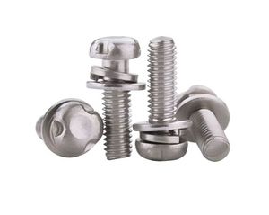 Tornillos Antirrobo Pentalope M8 M16 Métricos/Pulgadas, Acero Inoxidable 304/316 con Recubrimiento Dacromet, Torx, Conelock Hexagonal - Product Image 1