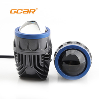 GCAR Nouveau design F1 Bi LED Feux antibrouillard Mini 2 pouces 10-18V Étanche Toutes conditions météorologiques Projecteur LED Feux antibrouillard