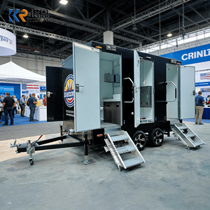 Remolque Sanitario Móvil para Capacitación Corporativa, Baño Premium con Equipo AV para Sesiones de Trabajo Profesional al Aire Libre - Product Image 2