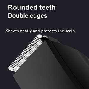 Vente en gros <span class=keywords><strong>de</strong></span> tondeuses et ciseaux électriques rechargeables pour hommes tondeuse à cheveux domestique avec lame en acier inoxydable coupe-cheveux fabriqués - Product Image 4