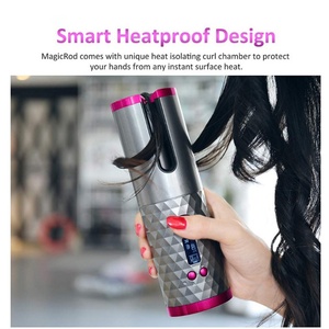 ชุดเครื่องม้วนผมเซรามิกไร้สายแบบพกพาพร้อมโลโก้สั่งทำพิเศษ รุ่น Heartless  แบบอัตโนมัติ - Product Image 4