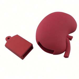 Promotional Medical <b>Gift</b> Custom Your Design PVC 3D Heart Shape <b>Memory</b> Stick Usb Flash - Product Image 3