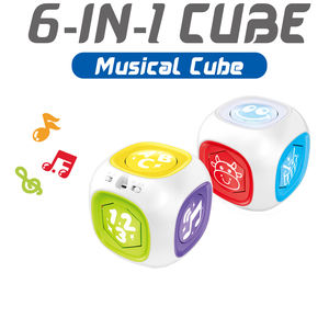 Jouet multifonctionnel pour enfants : dés à histoires et trieur de formes, éducation précoce, forme de tambour en plastique, jouet unisexe - Product Image 3