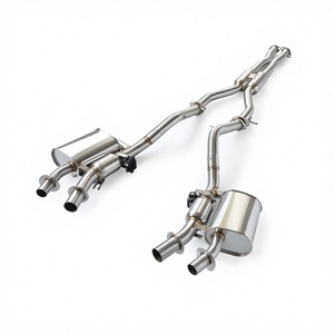 Sistema de Escape Catback de Acero Inoxidable con Silenciador para Kia Poison <span class=keywords><strong>Sting</strong></span> 3.3T 2018-2023, Rendimiento de Carreras con Actualización de Válvula Electrónica - Product Image 1