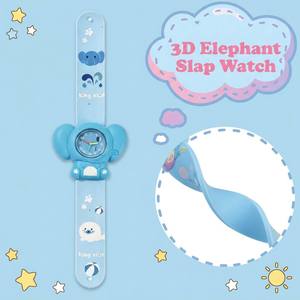 Orologio da Polso in Silicone PVC 3D a Forma di Coniglio, Regalo per Bambini - Product Image 5