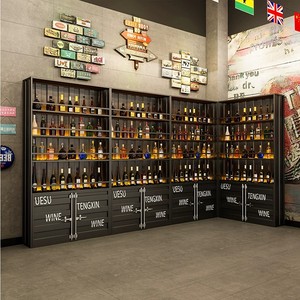 Refrigerador de <span class=keywords><strong>vino</strong></span> de diseño de lujo <span class=keywords><strong>italiano</strong></span> Gabinete de almacenamiento de cigarros Muebles para el hogar de hierro Panel de venta directa de fábrica <span class=keywords><strong>Vino</strong></span> subterráneo - Product Image 5