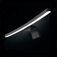 Lampu Monitor Layar Lengkung 3-Mode 7 Warna USB Lampu Meja Komputer LED