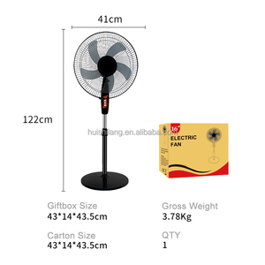 <span class=keywords><strong>Ventilateur</strong></span> sur pied de 16 pouces pour usage commercial et domestique, avec commande mécanique, alimentation électrique, en plastique – Prix compétitif - Product Image 3