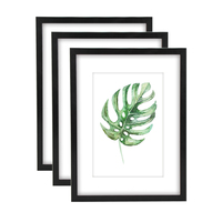 Cadre photo Jinn, cadre photo coloré en bois A4 30*40cm 40*50cm * Décoration de la maison, cadre photo personnalisé avec logo, format A4, 4 couleurs