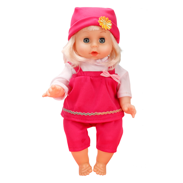 14 Inches Lifelike Vinyl Reborn Baby Dolls Multifunctional Cute Soft Baby Girl Dolls for Girls