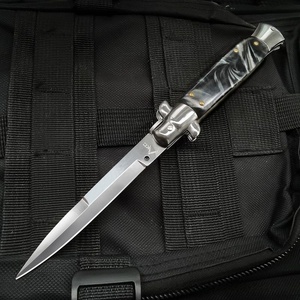 OEM Ý Tay Cầm Bằng Gỗ Chiến Thuật Dao Ngoài Trời 13in Lưỡi Thép Không Gỉ Survival Cắm Trại Đi Bộ Đường Dài Dao - Product Image 5