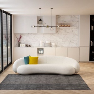 Sofá de 2 Lugares Confortável de Alta Qualidade Moderno e Luxuoso para Sala de Estar à Venda - Product Image 5