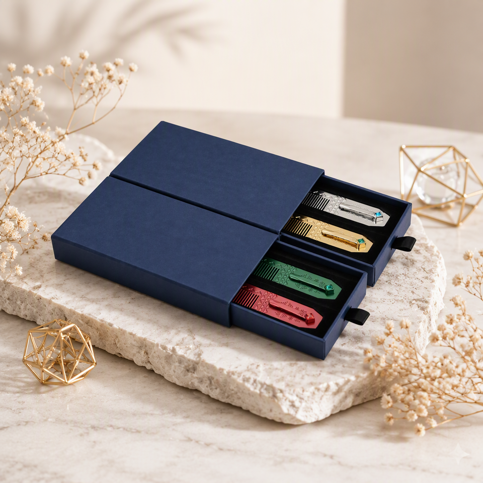 Eid Al-Fitr Gifts Steel Comb Customization Services Pocket Comb Custom ...