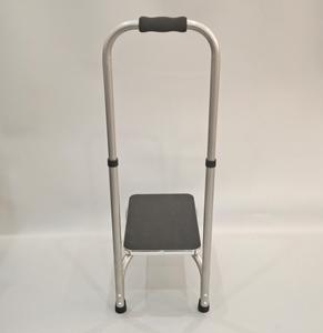 Bangku pijakan kaki 250lbs tugas berat, kaki baja, rangka konstruksi tunggal dapat dilepas, Platform karet Anti selip - Product Image 4
