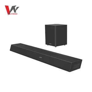 Barras de sonido para TV con subwoofer de 6,5 "y altavoz de sonido envolvente Home Theater TV Barra de sonido con control remoto DSP para TV