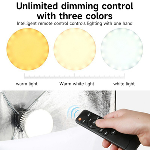 Nhiếp ảnh chiếu sáng Kit 50*70cm <span class=keywords><strong>softbox</strong></span> Led bulb ánh sáng <span class=keywords><strong>studio</strong></span> Backdrop đứng chụp ảnh thiết bị - Product Image 4