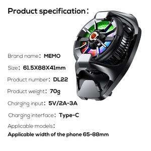 Refroidisseur de téléphone MEMO DL22 à semi-conducteurs pour le gaming, haute performance et économique - Product Image 6