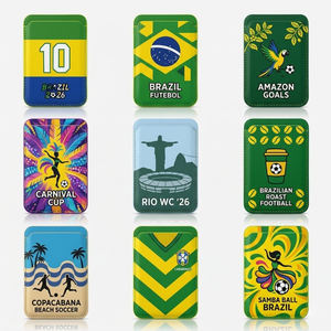 Porte-Cartes Magnétique en Cuir Personnalisé pour Téléphone d'Équipe Nationale <span class=keywords><strong>de</strong></span> Football, Étui Portefeuille pour Fans <span class=keywords><strong>de</strong></span> Football - Product Image 6
