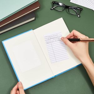 Bộ Túi thẻ thư viện tự dính và thẻ ngày đến hạn 100 để kiểm tra Sách Túi thẻ thư viện và sách - Product Image 4