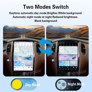 เครื่องเล่นมัลติมีเดีย Android 13.0 พร้อมระบบนำทาง GPS วิทยุติดรถยนต์ 4G LTE Wireless CarPlay DSP หน้าจอ OLED 14.4 นิ้ว ความจุ 8+128GB สำหรับ Infiniti QX50 EX25 - Product Image 5