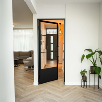 Porte de loft en acier